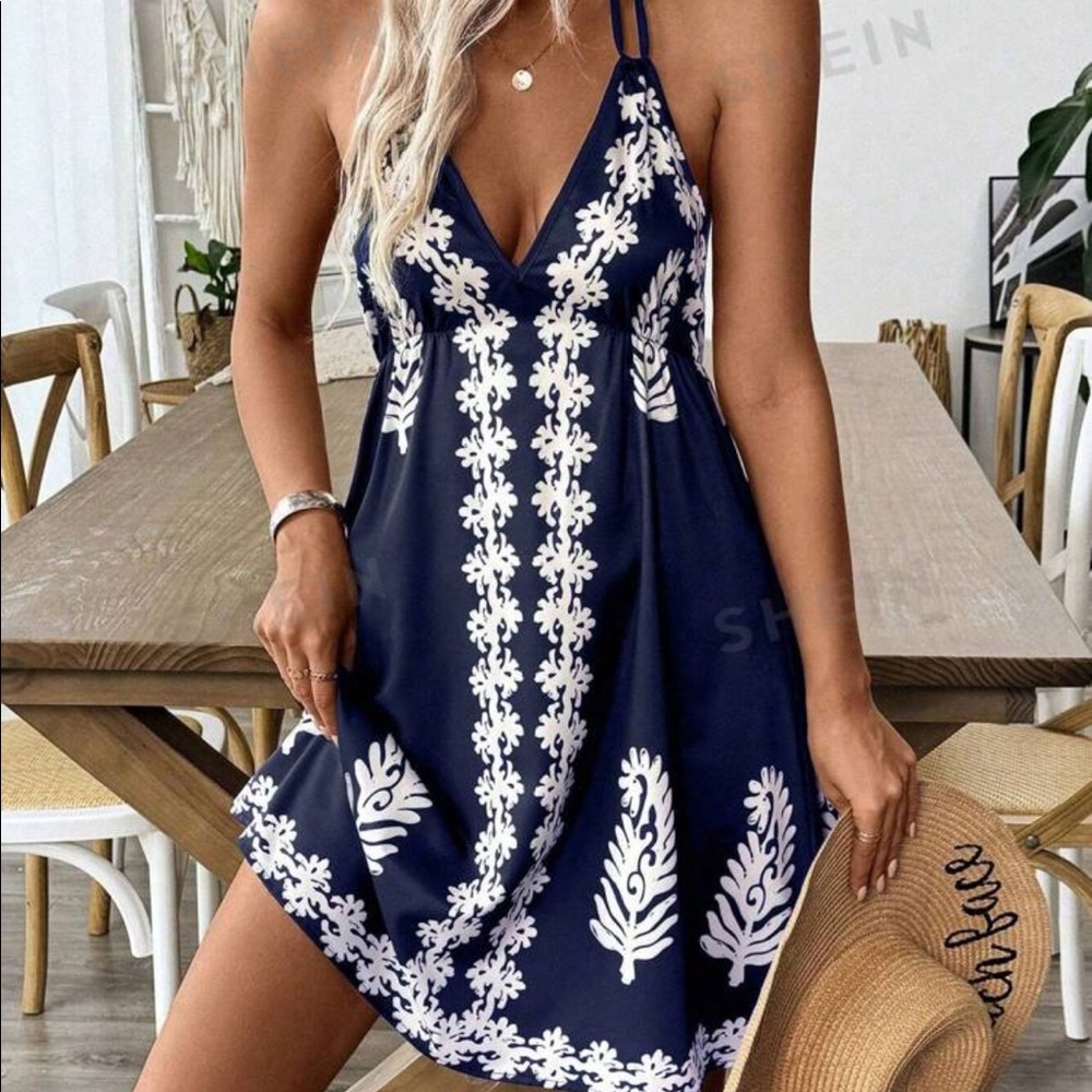 NWOT Halter Dress